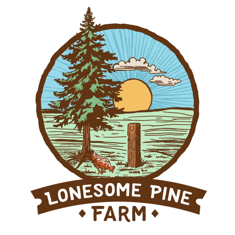 Lonesome Pine Farm Logo Design