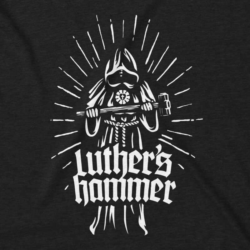 Luther’s Hammer Band T-shirt Design